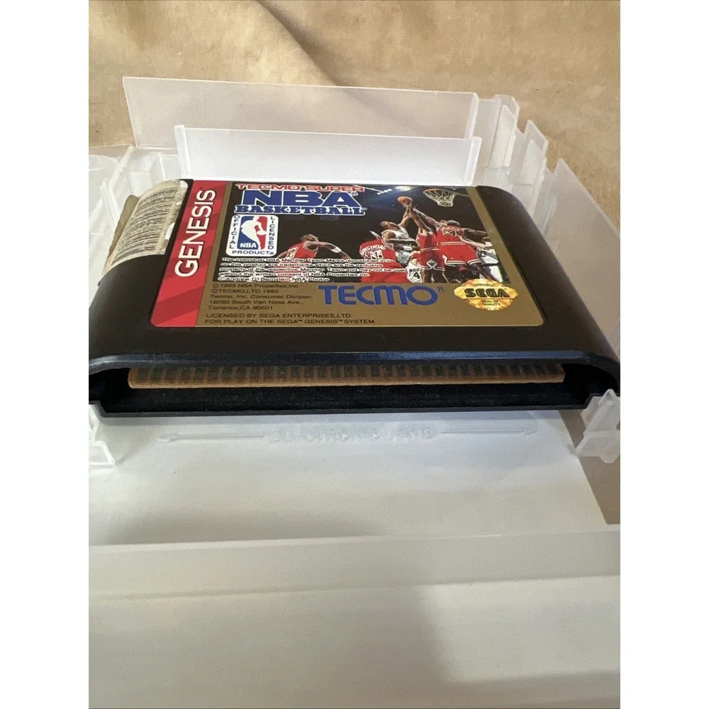 Tecmo Super NBA Basketball (Sega Genesis, 1993)